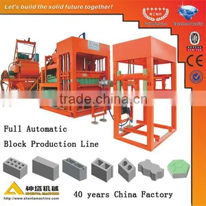 SHENTA QTY6-15 Automatic Interlocking Brick Machine Price thumbnail-1