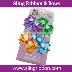 Fashion Ribbon Hair Clips For Kid Wholesale thumbnail-1