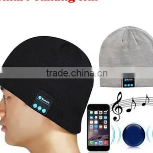 Bluetooth Music Speaker Winter Warm Cap / Bluetooth Music Hat / Winter Hat With Bluetooth Headphone thumbnail-1