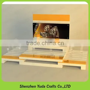 Vertical L Shaped MDF Holder Wood Watch Display Stand thumbnail-6