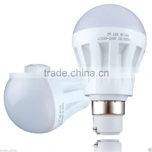 Cheap Price 5w 220v B22 Plastic Led Bulb Light thumbnail-1