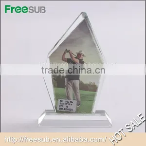Freesub BSJ10A L120*H190*W40mm Big Ice Hill Screen Blank 3D Sublimation Personalized Crystal thumbnail-3