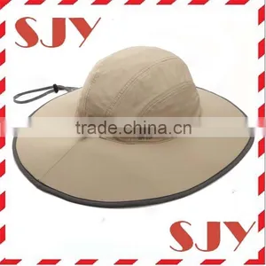 100%polyester Dri-fit Foldable Sun Protection Fishing Hats thumbnail-3