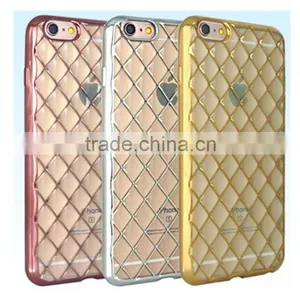 Electroplating Soft TPU Back Cover Bumper Case for Huawei P 9 Lite Mate 8 Honor 7 Ascend Gr3 y 6 5 Max Plus thumbnail-4