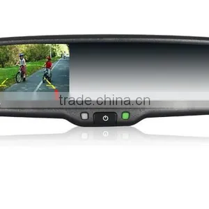 GERMID 3.5 Inch Parking Sensor Reaview Mirror With 4 Replaceable Detectors thumbnail-4