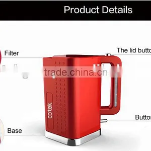 New Dots Design Hinged Lid With 2 Stage Opening System Plastic Kettle With CE/GS/ETL/CETL thumbnail-6