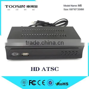 China Supplier for Mexico Canada USA Korean Traditonal STB MSD7802 RECEIVER ATSC TV Tuner thumbnail-3