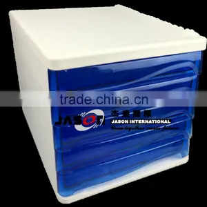 New Developed Blue Plastic Box for Put Office File With Plastic Production thumbnail-1
