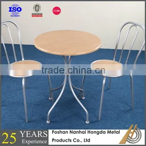Wooden Round Dinner Table thumbnail-1