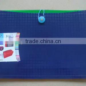 Colorful Multi-pocket File Folders With Plastic Insert thumbnail-2