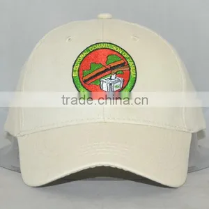 Guangzhou Hat Factory Professional Custom 6 Panel / 100% Cotton / / Embroidery Logo/khaki Baseball Cap thumbnail-1