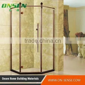Prefabricated Shower Enclosure Classic Style Stainless Steel Shower Enclosure for Hotel Bathroom thumbnail-1