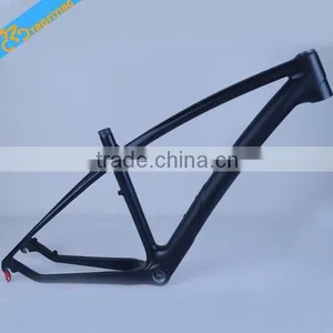 Light Weight Chinese Carbon Mtb Frame,small Size Mtb Carbon Frame 26er Black Glossy Mtb Carbon Frame on Sale thumbnail-1