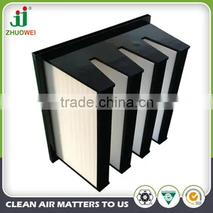 Low Resistance pp Media FV Combined Sub-HEPA Air Filter thumbnail-3
