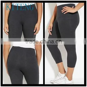 Kiteng High Performance Plus Size Capri Leggings Office In United States (USA)Small Minimum thumbnail-1