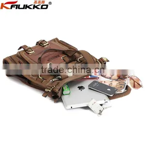 2016 New Design Canvas Travel Shoulder Bag for Men thumbnail-5