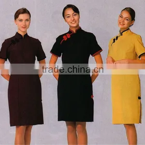 HOT Sell Restaurant Wool Fabric Made Waiter Uniform thumbnail-1