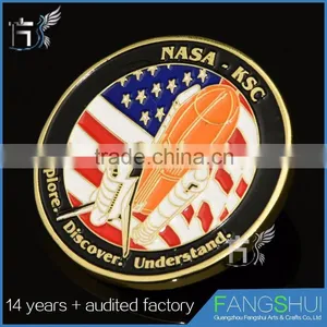 Customized Police Challenge Coin 24k Gold Coin Pendant Low Price Wholesale thumbnail-4