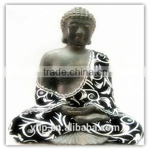 Resin Sitting and Closing Eyes Hindu God Craft for Home Decoration thumbnail-1