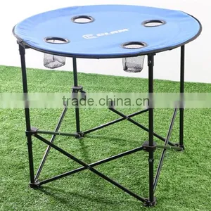 Portable Folding Round Table for Outdoor Camping thumbnail-2