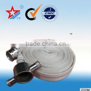 1 1/2" X 20m 150 PSI Synthetic Rubber Fire Hose With John Morris Coupling thumbnail-1