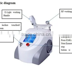 Wholesale Portable Ipl rf Elight Hair Removal Machine thumbnail-2