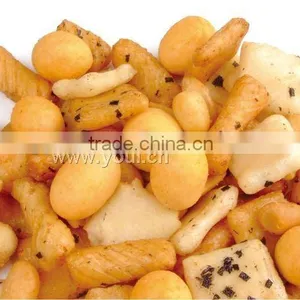Different Flavor Rice Crackers and Coated Peanuts Mixed RCM2 for Sale With BRC Certificate Very Crispy thumbnail-3