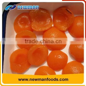 Seasoned Fresh Apricot Halves Material Delicious Sweet Canned Apricots in Syrup thumbnail-2