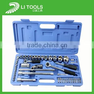 Carbon Steel 12pcs Universal Socket Wrench Wrench Set thumbnail-1