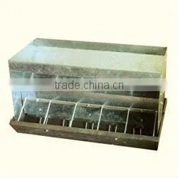 Stainless Steel Double Size Trough For Pig thumbnail-1
