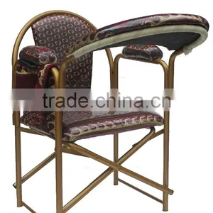 Folding & Knocked Down Muslim Prayer Chair for Elder - With Prayer Pad & Koran Pocket thumbnail-2