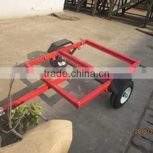 American Style 4'x4' Red Utility Trailer thumbnail-1