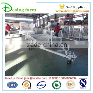 Heavy Duty Galvanized Box Trailer With Cage for Sale thumbnail-5