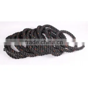 38mm Black Color Red Line Battle Power Rope thumbnail-4