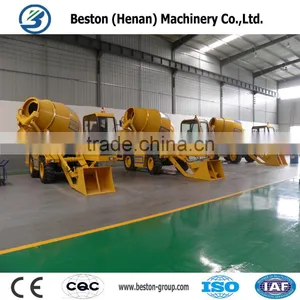 Best Selling Self Loading Concrete Mixer With Drum Type Mixer thumbnail-1