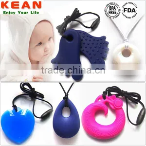 Customize Color Teething Pendant Necklace Teething Pendant thumbnail-4