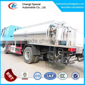 Howo 4x2 Asphalt Sprayer Truck 10cbm Bitumen Sprayer Truck Truck Mounted Bitumen Sprayer for Sale thumbnail-4