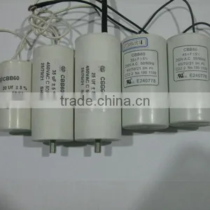 AC Electric Motor Capacitor / AC Electric Capacitor / AC Polypropylene Film Capacitor thumbnail-3