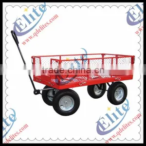 Trolley Garden Bed, Flatbed Trolley, Truck With Fold Down Sides thumbnail-4