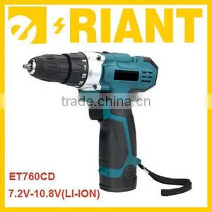 7.2V/10.8V Li-ion Battery Cordless Drill thumbnail-1