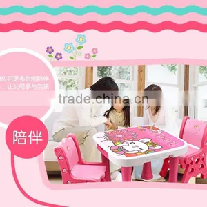 Plastic Blow Molded Plastic Children Table and Chairs Mould Manufacturer thumbnail-2