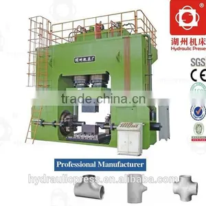 1000T High Speed CNC Hydraulic Press For T Pipe thumbnail-1