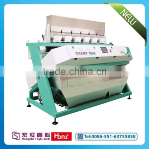 High Speed Operation System Peanuts CCD Color Sorter Machine From Hongshi Company thumbnail-4
