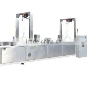 Chicken Nuggets Frying Machinery/Chicken,Shrimp and Fish Popcorn Frying Machine thumbnail-1