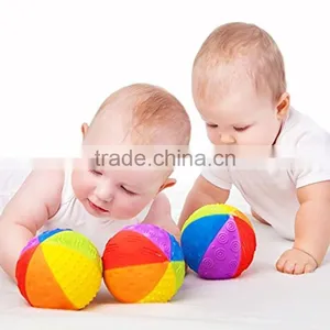 Customize Available Colorful Silicone Baby Toy/ball thumbnail-1