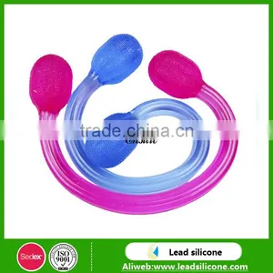 High Quanlity Yoga Fitness Silicone Pull Rope, Silicone Body Fitness Rope thumbnail-3