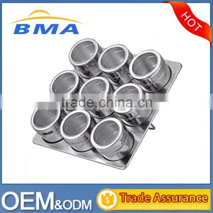 Amazon Hot Sale Stainless Steel Magnetic Kitchen Spice Rack thumbnail-1