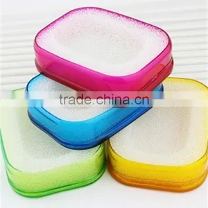 N204 Candy-colored Beautiful Travel Plastic Soap Box thumbnail-3