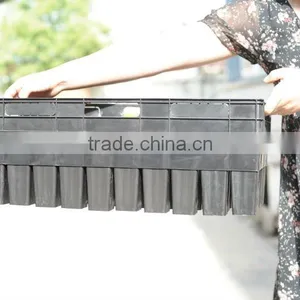 Plastic Tray Without Holes Tube Square Pots Containers thumbnail-1