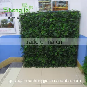 SJLJ013360 Direct Selling Artificial Leaves Wall / Fake Plastic Grass Wall for Wall Decoration thumbnail-5
